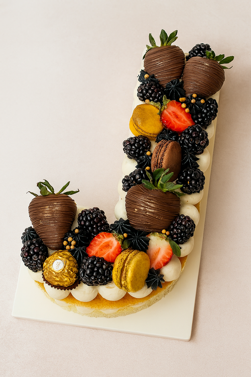 Custom Letter & Number Cakes – Fully Personalized Designs
