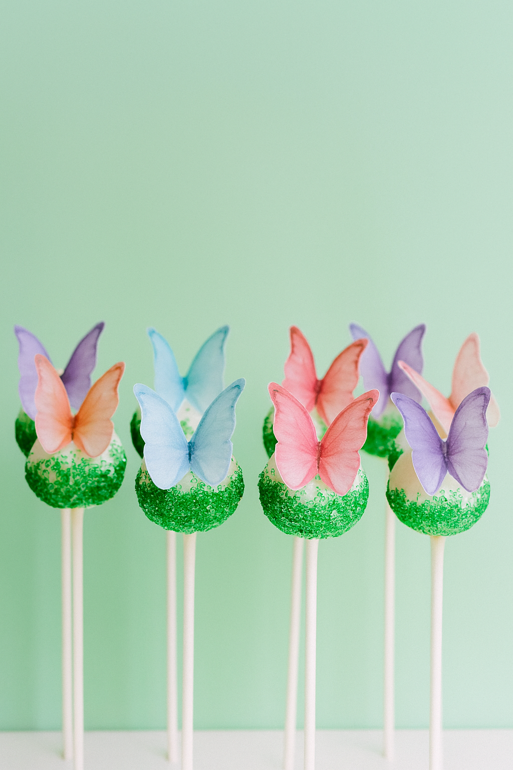 🦋 Butterfly Garden Cake Pops 🌸