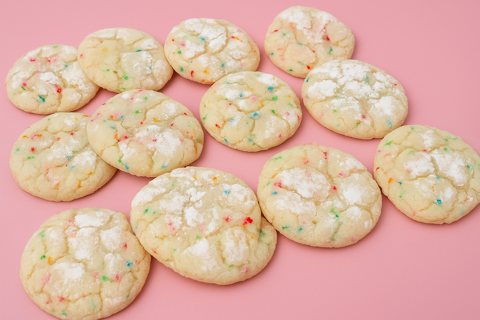 Funfetti Crinkle Cookie