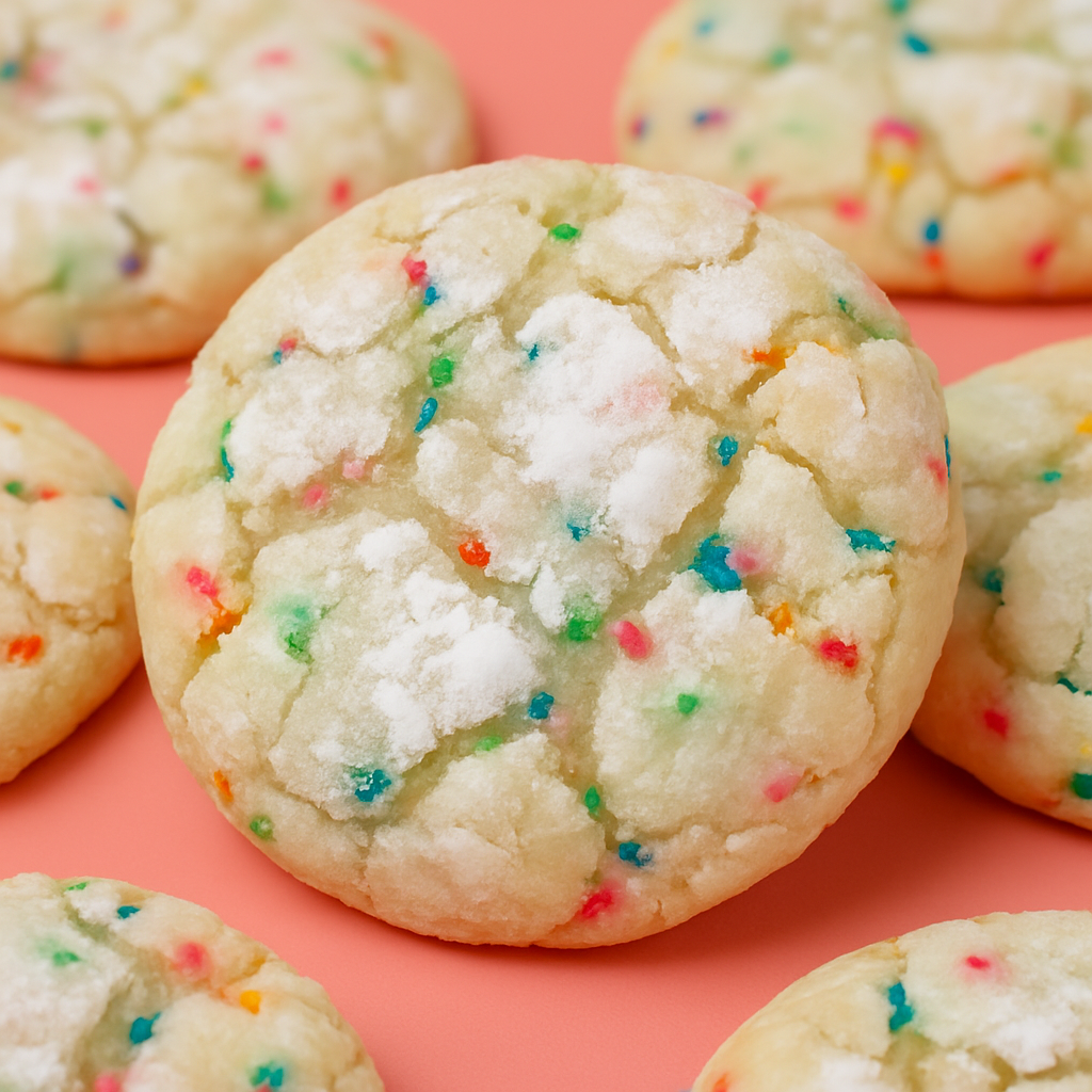 Funfetti Crinkle Cookie