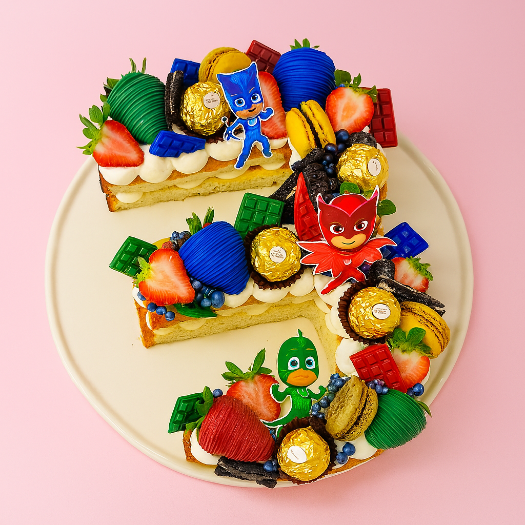 Custom Letter & Number Cakes – Fully Personalized Designs