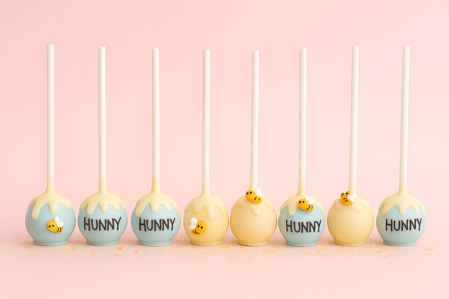 🍯 Hunny Bee Cake Pops 🐝