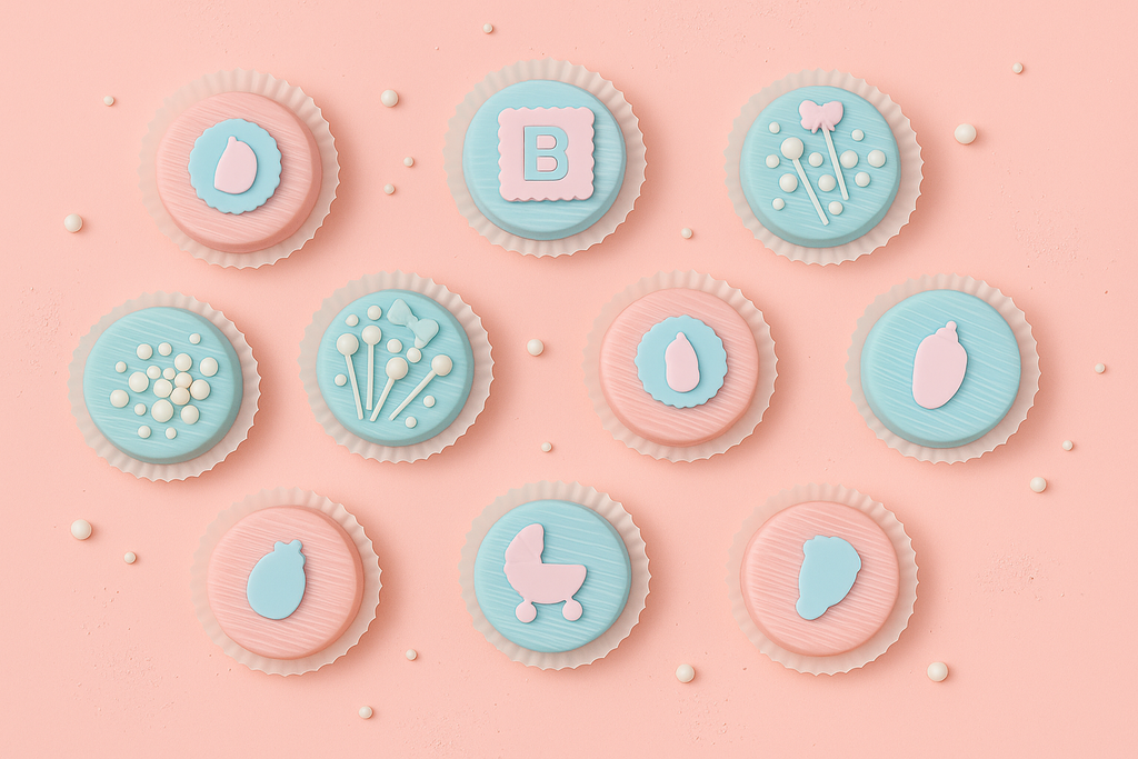 Gender Reveal Dipped Oreos – It’s a Sweet Surprise! 🍪💙💖